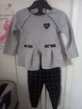 Baby Girls Calvin Klein Legging And Top Outfit  Gorgeous  18m ???