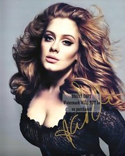 ADELE   Autographed Signed 8x10" Photo 6654