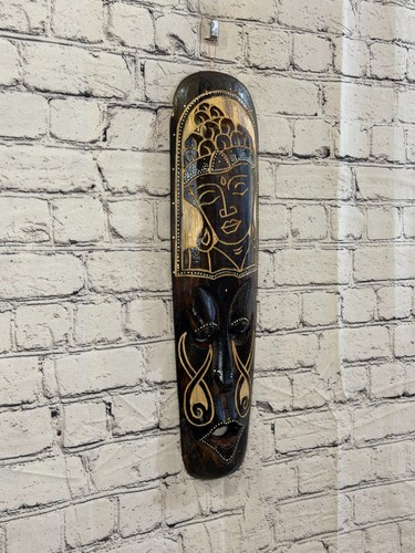 50cm buddha mask - 50cm, carved