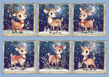 christmas Card Toppers for