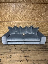 Loaf Wodge Medium Modular sofa in Flintstone Clever Velvet £3195 - New