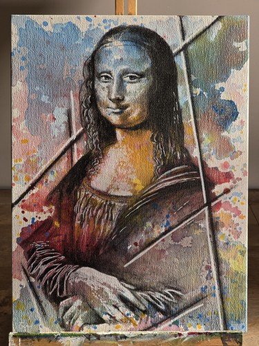 Mona lisa abstract - mona,