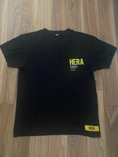 HERA  Black T-Shirt Yellow