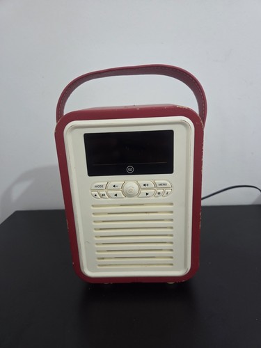 Retro mini dab - radio, with