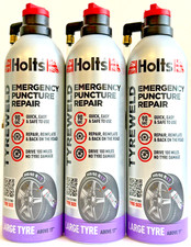 3x Holts Tyre Weld And