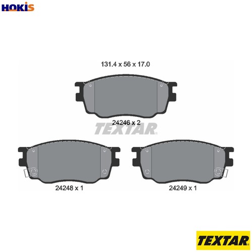 Brake pad set disc - pad,
