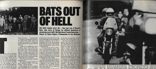 Magazine hells angels bats - hells,