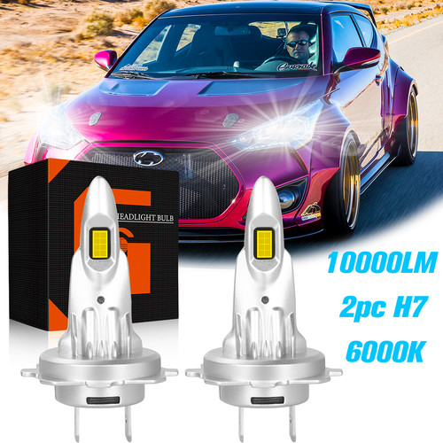 Led xenon white canbus - h7,