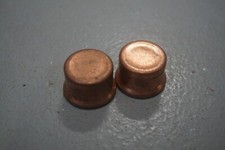 2x 35mm press fit cap end copper DVGW