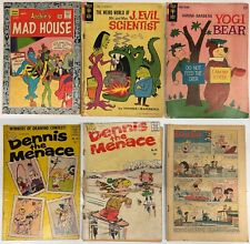 Lot of 6 Comics ~ Archie Gold Key Dennis the Menace Yogi Bear Richie Rich