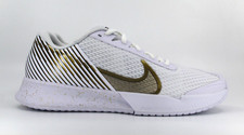 Nike Zoom Vapor Pro 2 Wimbledon Hard Court White Metallic Gold Grain HF3632-100