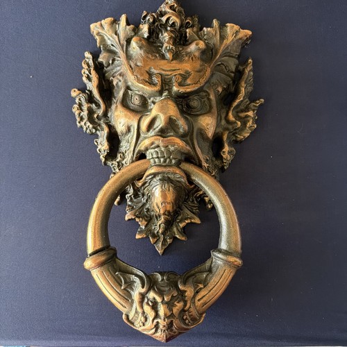 Large heavy old front door - old,