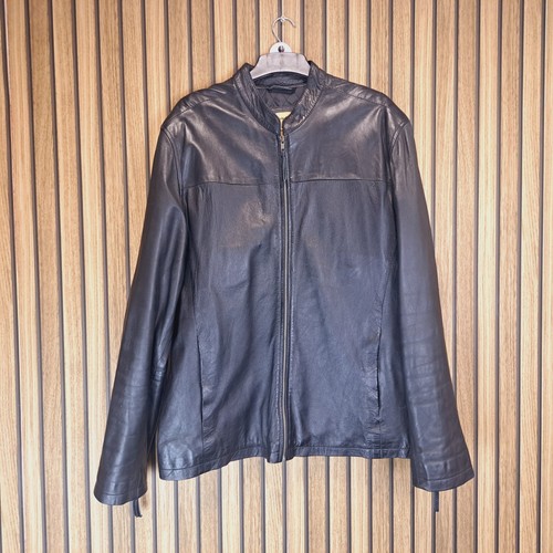 Aviatrix mens leather jacket - leather,