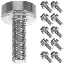  50 Pcs Server Cage Nuts and Screws Rack Bolts Installation/removal Tool