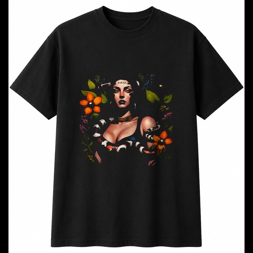 Dark fantasy milk snake with - dark,