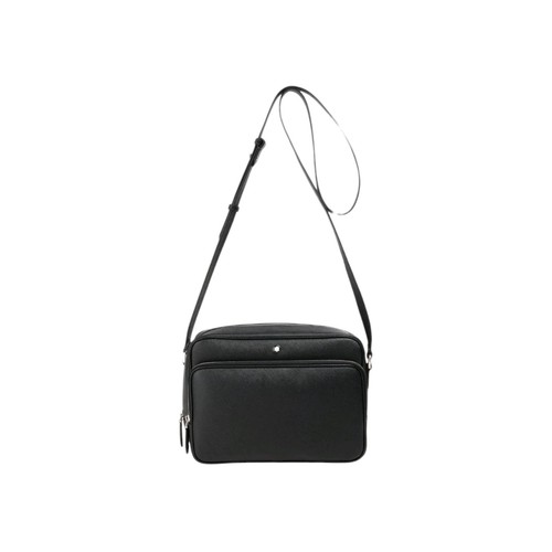 Montblanc messenger bag black - bag,