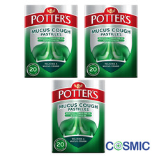 3 X Potters Mucus Cough