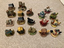 Vintage Tetley Animals/Teapots/ Houses Teapots x 18