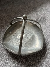 Hand hammered pewter fruit