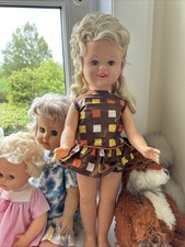 Vintage rosebud doll - rosebud, in