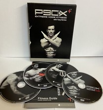 P90X PLUS EXTREME HOME FITNESS WORKOUT 4 DVD SET NEW EXERCISE GYM FIT TRAINER