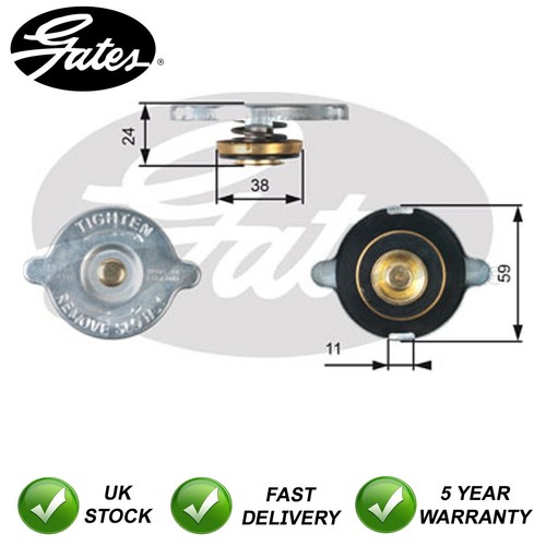 Radiator cap gates fits - cap,