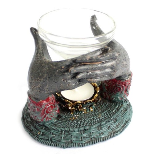 Antique buddha offering hands - buddha,