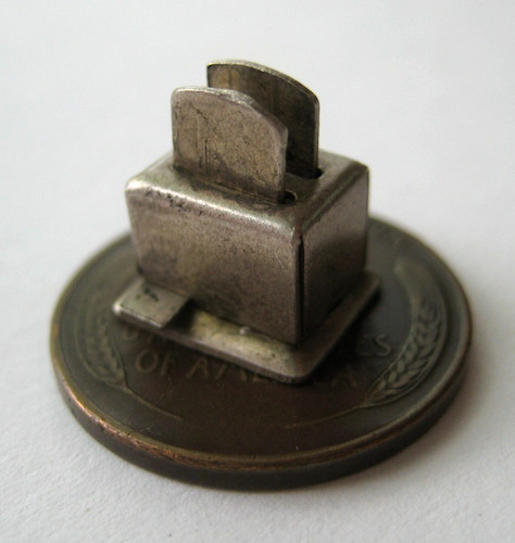 Vintage sterling toaster - vintage,
