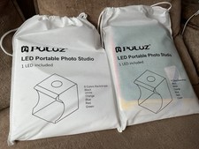 Portable Photo Studio LED 9x9 Inches x 2