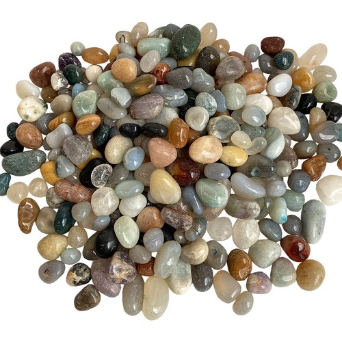 Mixed tumbled crystals mini - tumbled,