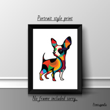 CHIHUAHUA PET A4 PRINT PICTURE