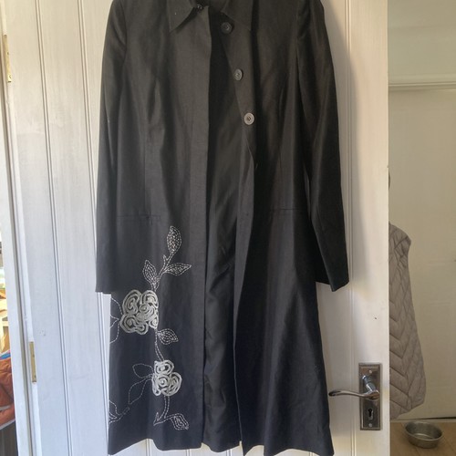 Rocha long linen jacket - long,