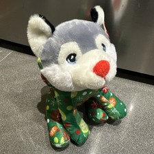 Keeleco Christmas Husky Plush