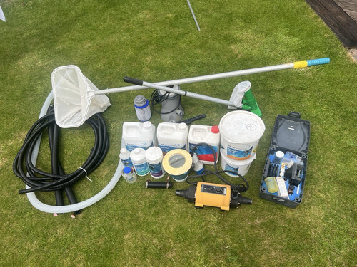 Pool heater filter vacuum - pool,