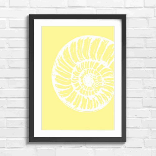 Minimalist nautilus shaped - minimalist,