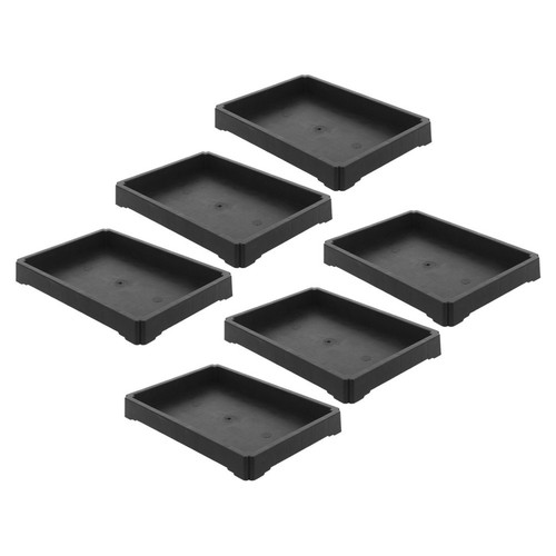 6pcs reusable rectangular - 6pcs,
