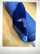 END OF ROLL OF BLUE DRALON