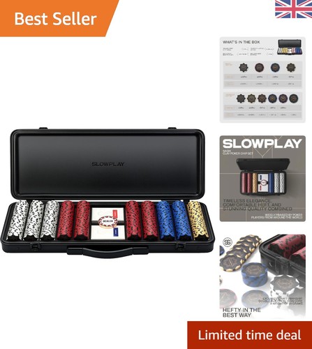 Complete 500 pcs poker set - 500,