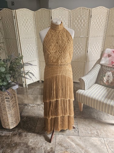 Karen millen fringed - karen, beaded
