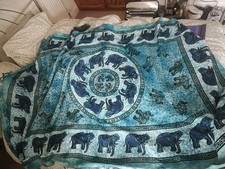 Large Beautiful Blue Elephant