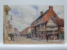 Vintage Postcard, High Street, Godalming (13H)