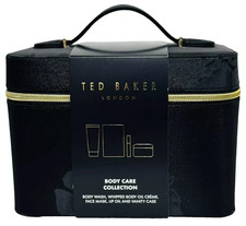 Ted Baker Luxury Body Care Gift Set – Body Wash, Cream, Mask & Vanity Case