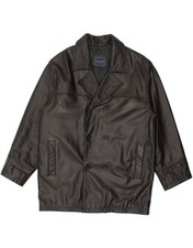 RIVER ISLAND Mens Leather