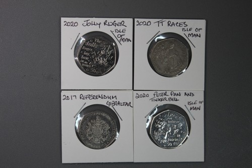 50p coins gibraltar - 50p,