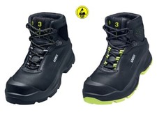 uvex 3 Safety Boots S3 SRC Leather. 100% Metal-Free. ESD Rated. Composite Toe
