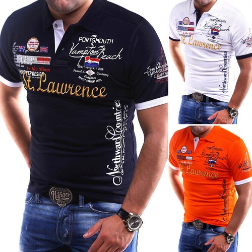 Men polo shirt - shirt, contrast