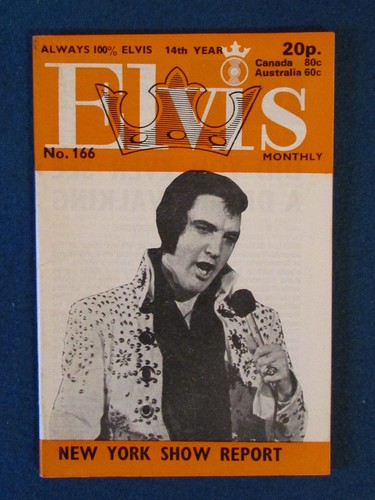 Elvis presley monthly - elvis,