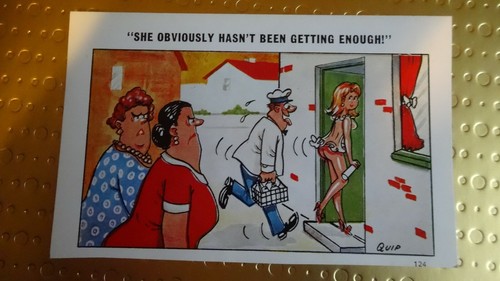 Comic humour sapphire card - a,