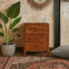 Thai Mango Wood Bedside Table