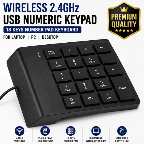 Wireless 4ghz usb keyboard - 2.4ghz,
